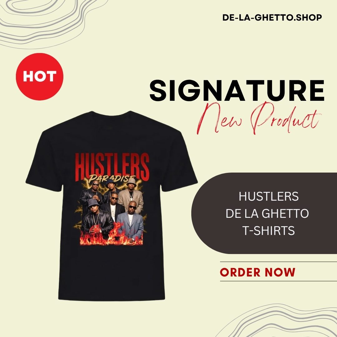 Hustlers PM2703 De La Ghetto T-Shirts